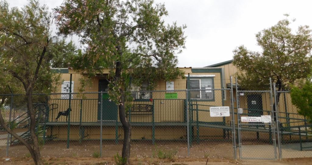 City of Socorro Animal Shelter Front of Building